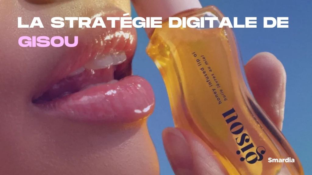 En arrière plan nous pouvons voir une image d'une campagne pour des gloss de la marque Gisou et sur le premier plan le titre de cet article.