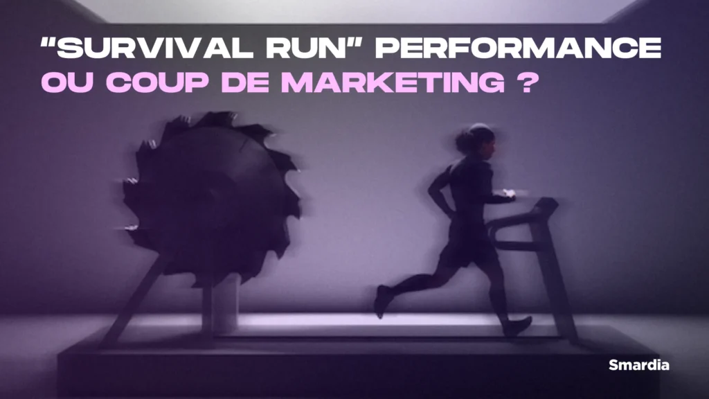 Affiche de la performance de Rilès "Survival Run"